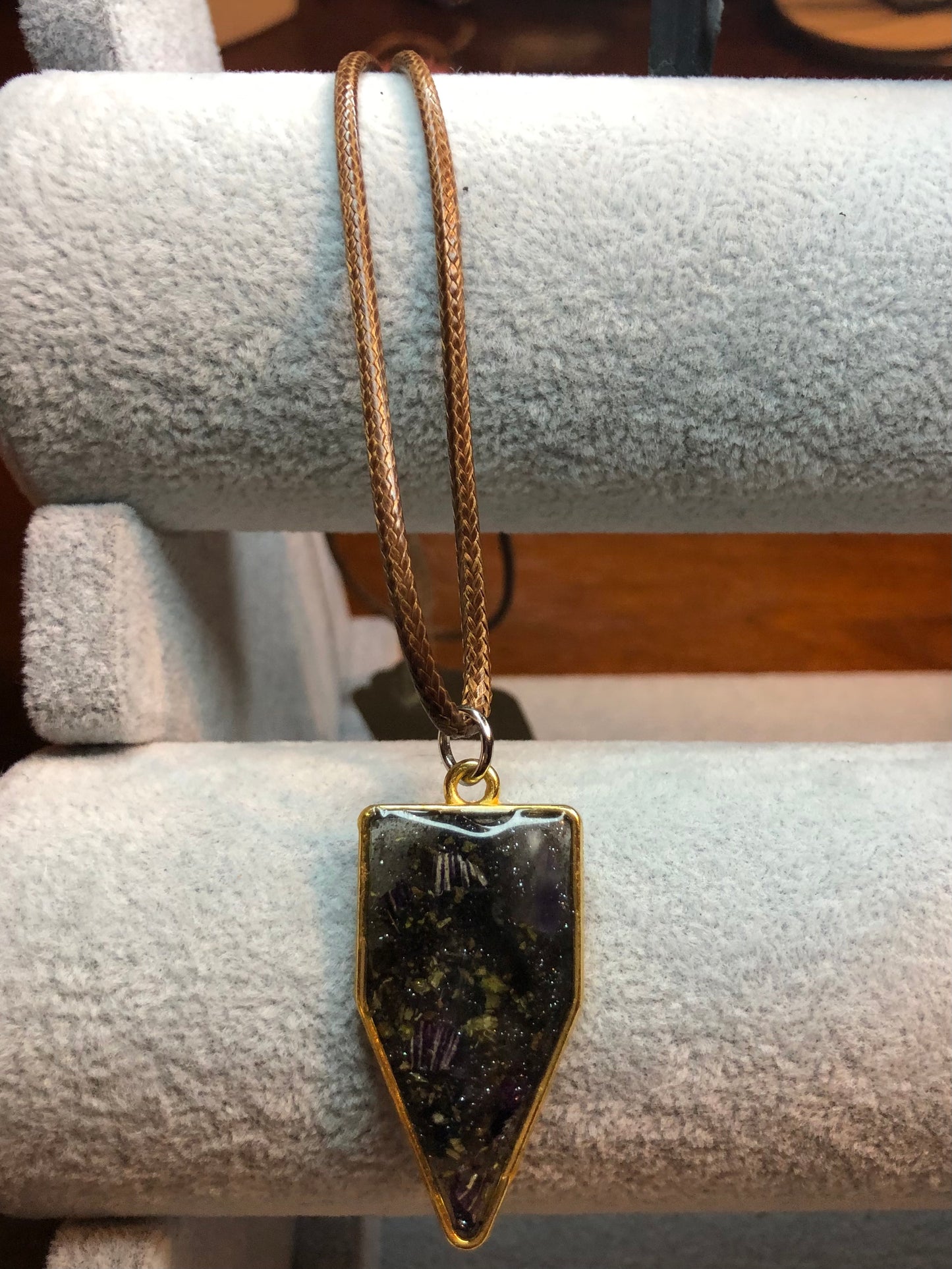 Amethyst and Black Obsidian Necklace Jewelry